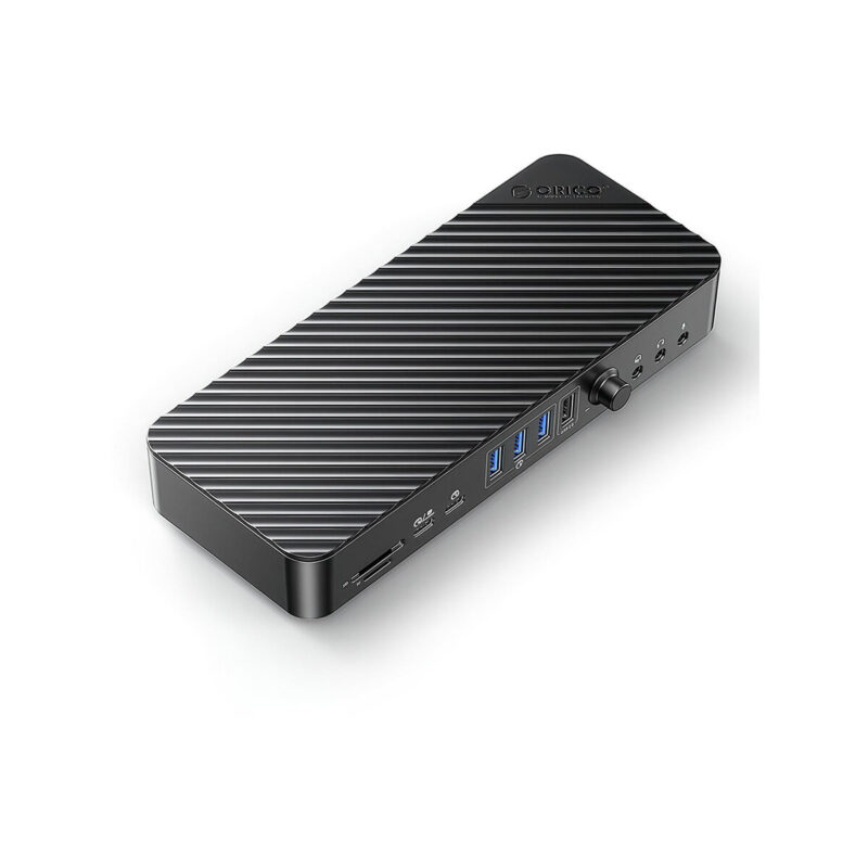 Orico Stacja dokująca USB-C 10 Gbps, 2x DP 4K, HDMI 4K, PD 60W, 6x USB-A, karty SD, audio