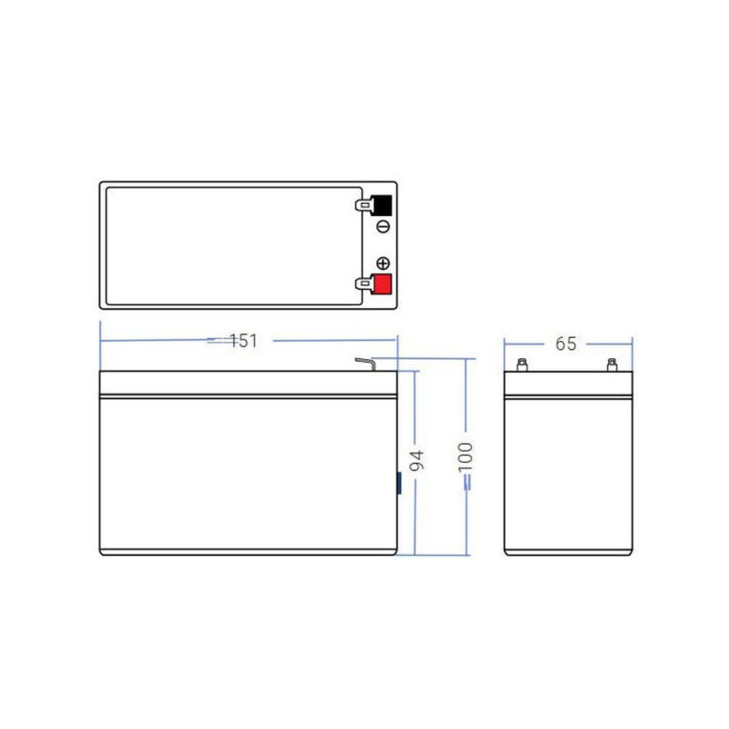 AKUMULATOR AGM Green Cell VRLA 12V 7Ah