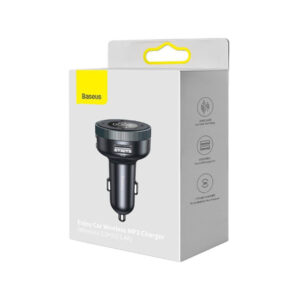 TRANSMITER FM ŁADOWARKA SAMOCHODOWA Baseus Enjoy CCLH-01 3.4A 2x USB-A JACK 3.5MM BT 5.0