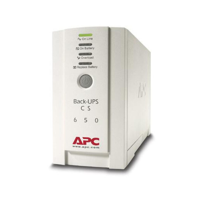 APC Zasilacz awaryjny BACK-UPS CS 650VA USB/SERIAL 230V BK650EI