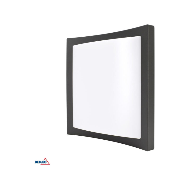 Oprawa elewacyjna VALANT 8W 3000K 560LM IP65 233X80X90MM Kinkiet grafit