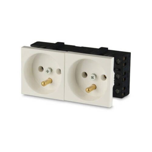 Gniazdo 2M elektryczne podwójne
