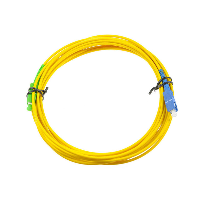 PATCHCORD ŚWIATŁOWODOWY SM SC/UPC-SC/APC SIMPLEX 5m