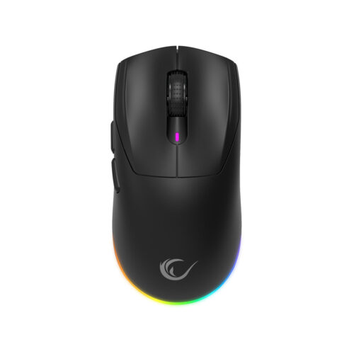 Mysz bezprzewodowa Rampage Prote M5 24000 DPI RGB LED 1K Hz czarna