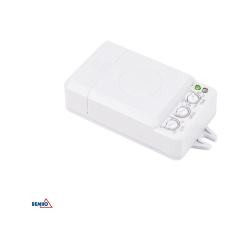 Czujnik Mikrofalowy 300W 360* IP20 prostokątny biały