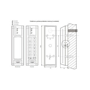 Kontroler dostępu ROGER PR311SE