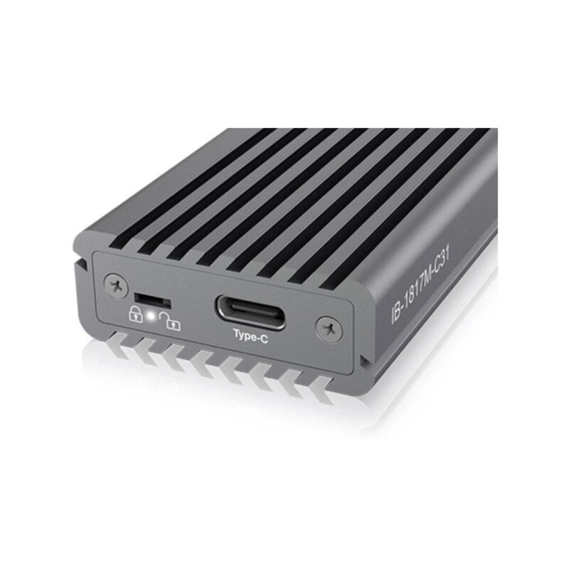 Obudowa IcyBox  IB-1817M-C31 Type-C na PCIe NVMe M.2