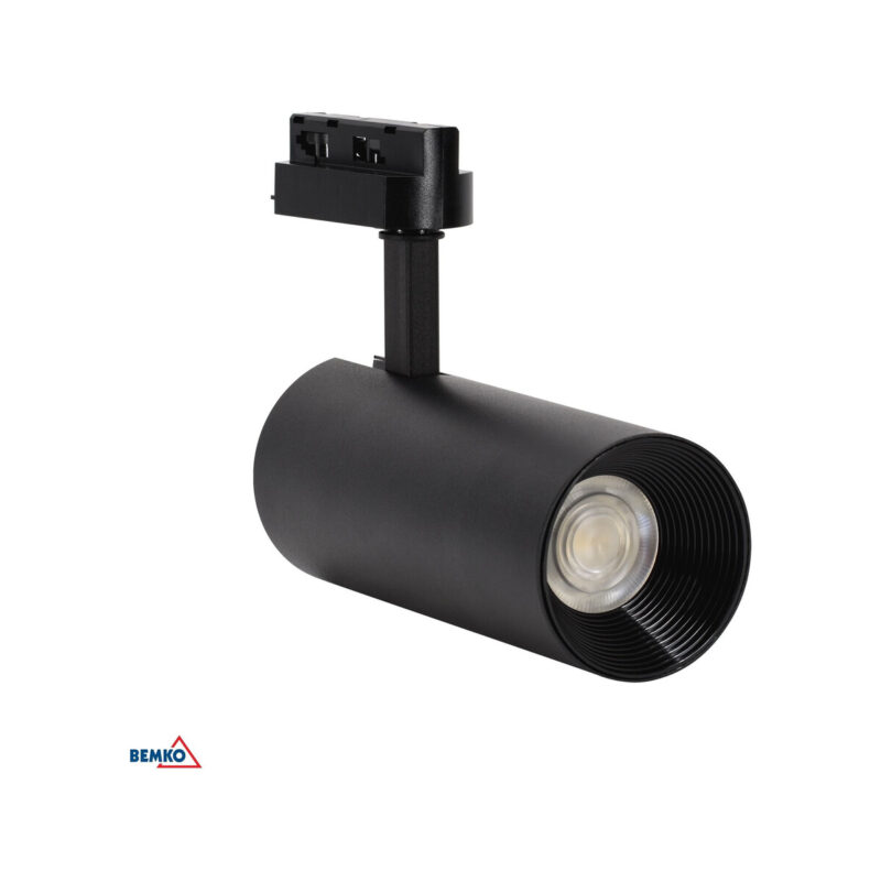 Spot COB VERKO czarny 3-fazowy 30W 3000K 2300LM 36°