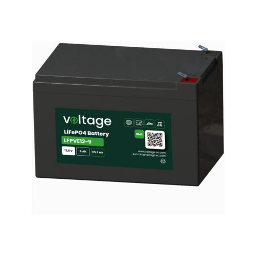 Akumulator LiFePO4 Voltage 12,8 V 9 Ah LFPVE12-9 (Żywotność ~3000 cykli)