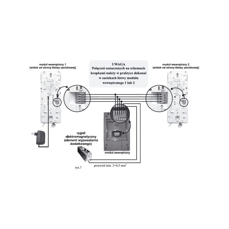 DOMOFON EURA ADP-48A3 (RL-3203CC); 7926