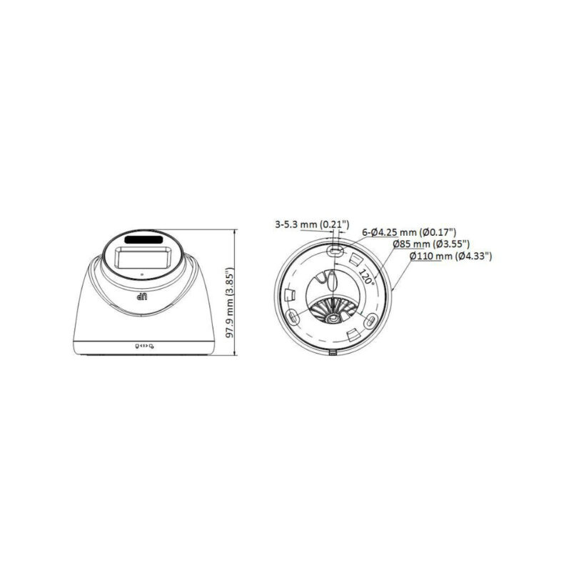 KAMERA 4W1 HIKVISION DS-2CE78U0T-LF(2.8mm)(O-STD)