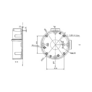 ADAPTER HIKVISION DS-1260ZJ BLACK