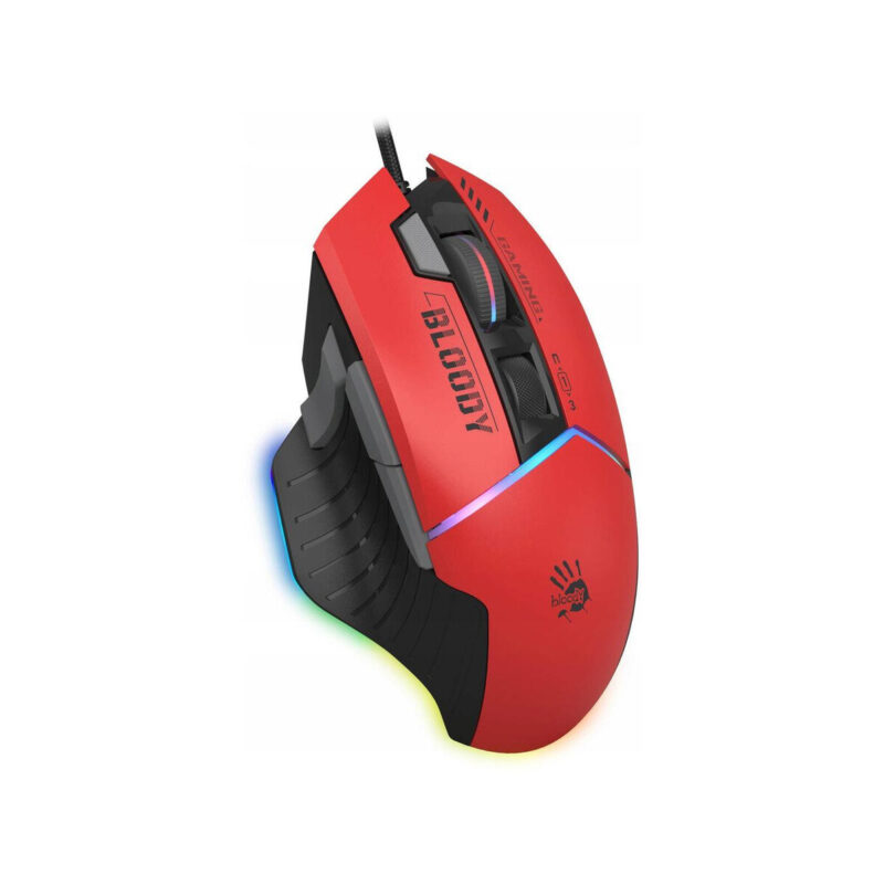 Mysz przewodowa A4tech Bloody W95 Max USB Sports Red