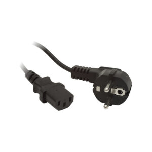 KABEL ZASILAJĄCY CEE 7/7 IEC 320 C13 1.8M WTYCZKA KĄTOWA Lanberg