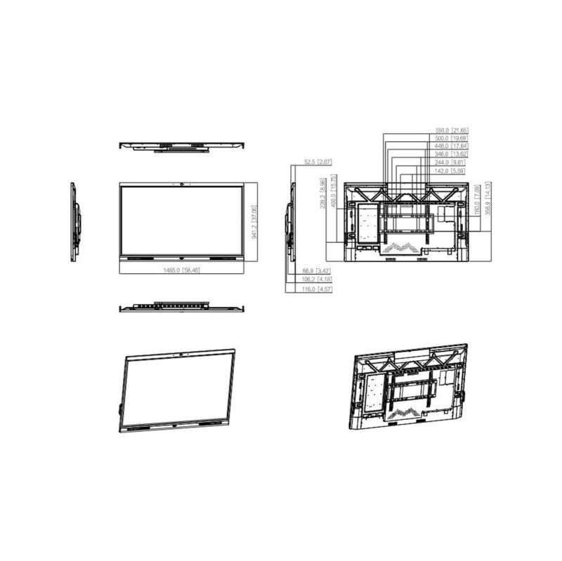 MONITOR TABLICA INTERAKTYWNA DAHUA LCH65-MC410-B