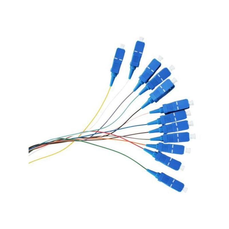 12X PIGTAIL SC/UPC SM G657A2 GOLD zestaw 12x 2m