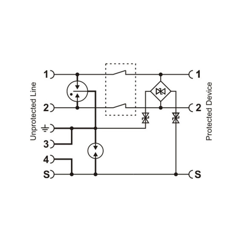 Zabezpieczenie przeciwprzepięciowe do RS-485 EWIMAR SUG-RS485/DIN