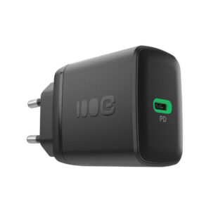 ŁADOWARKA SIECIOWA Greencell PowerSource Solo30 30W 1xUSB-C PD 3.0 QC 4.0+ czarna