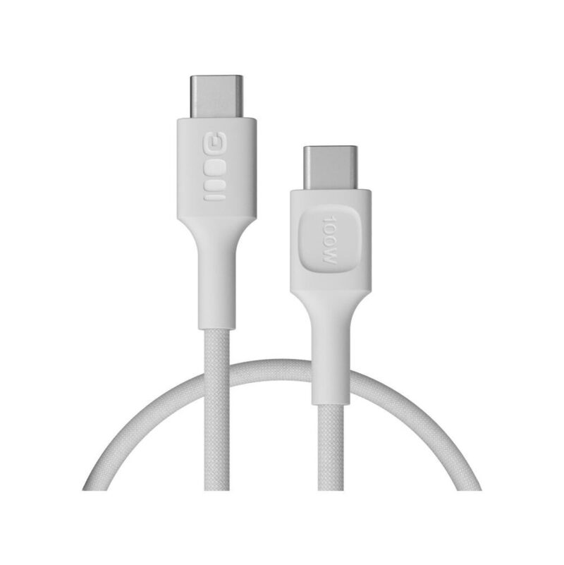 0d8889fe77bac8c4b86819529eabf2d7_original KABEL USB-C / USB-C Greencell PowerStream 30cm PD 100W biały w oplocie