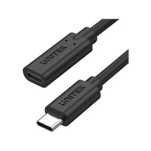 Przedłużacz Unitek C14086BK USB-C 10Gbps 4K, PD 100W 1,5m