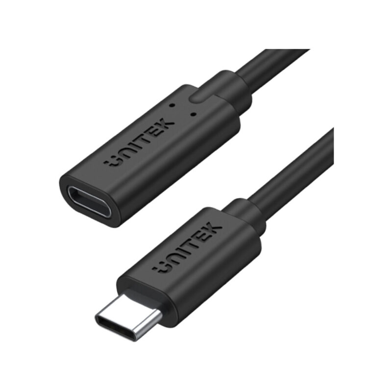 Przedłużacz Unitek C14086BK USB-C 10Gbps 4K, PD 100W 1,5m