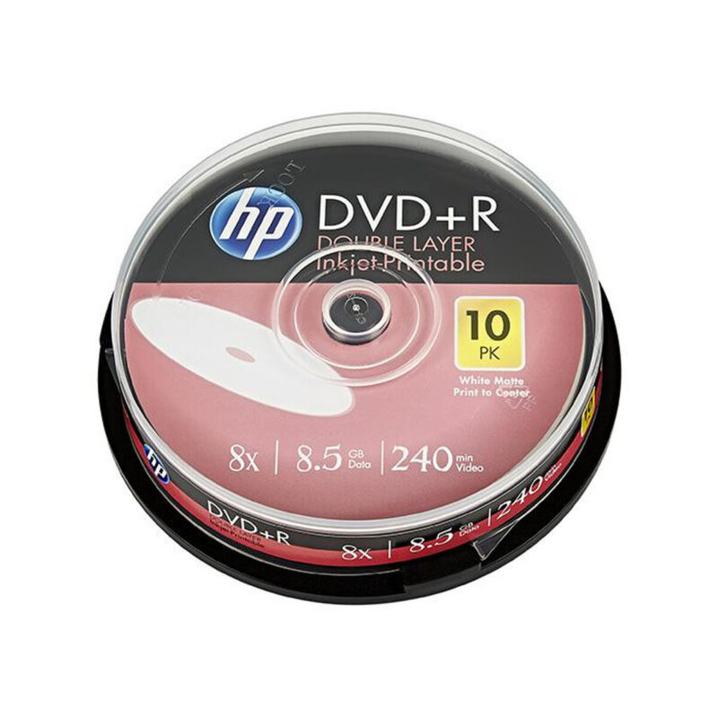 Płyty DVD+R DL Verbatim HP Printable cake box (10szt)