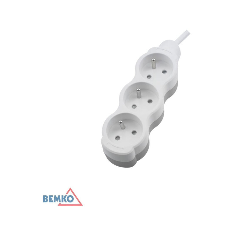 Przedłużacz NB 3X 2P+Z 1.5MM X 5.0M