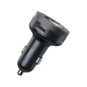 TRANSMITER FM ŁADOWARKA SAMOCHODOWA Baseus Enjoy CCLH-01 3.4A 2x USB-A JACK 3.5MM BT 5.0
