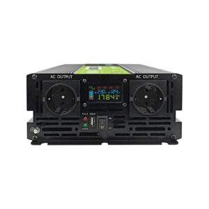 PRZETWORNICA NAPIĘCIA Green Cell PowerInverter LCD 12V / 230V 2000W/4000W CZYSTA SINUSOIDA