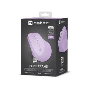 Mysz komputerowa Natec Crake 2 Pure Lavender