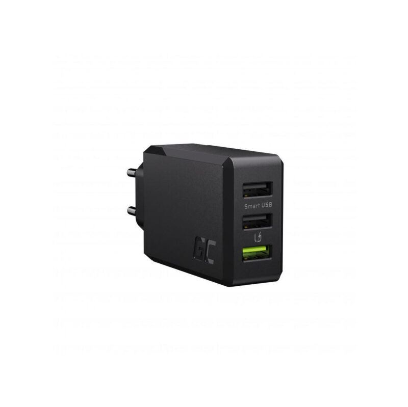 ŁADOWARKA SIECIOWA Green Cell CHARGESOURCE 3 3xUSB 30W ULTRA CHARGE CHARGC03