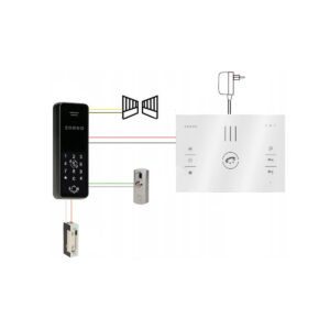 Zestaw domofon ORNO OR-DOM-BA-933/B