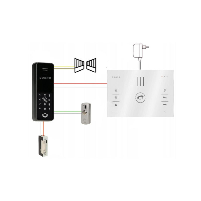 Zestaw domofon ORNO OR-DOM-BA-933/B