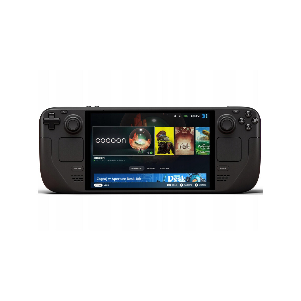 Konsola przenośna Valve Steam Deck OLED 1TB AMD RDNA 3 90Hz