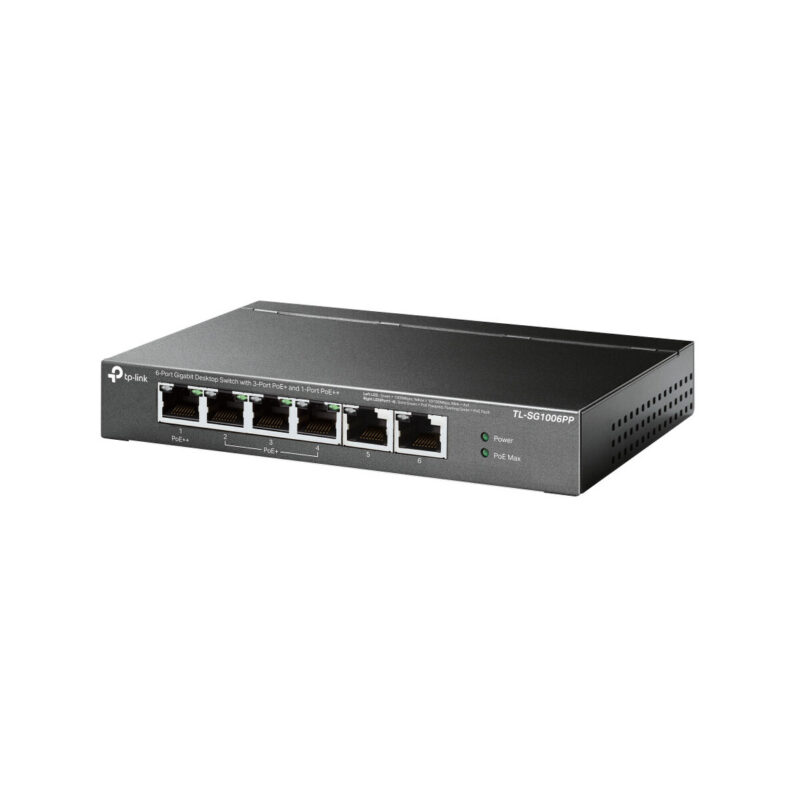 SWITCH TP-LINK TL-SG1006PP (PoE++)
