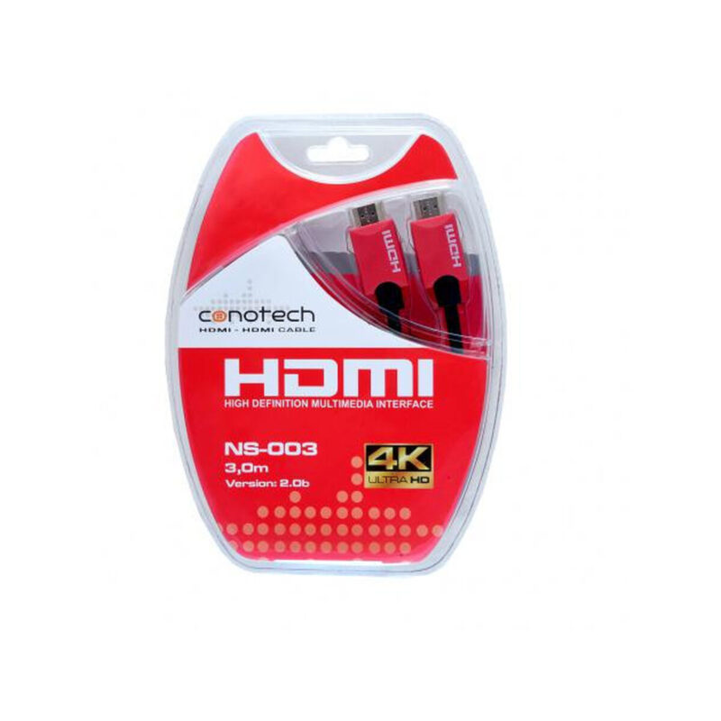 Kabel Hdmi Conotech NS-003 2.0 B 4K 3m