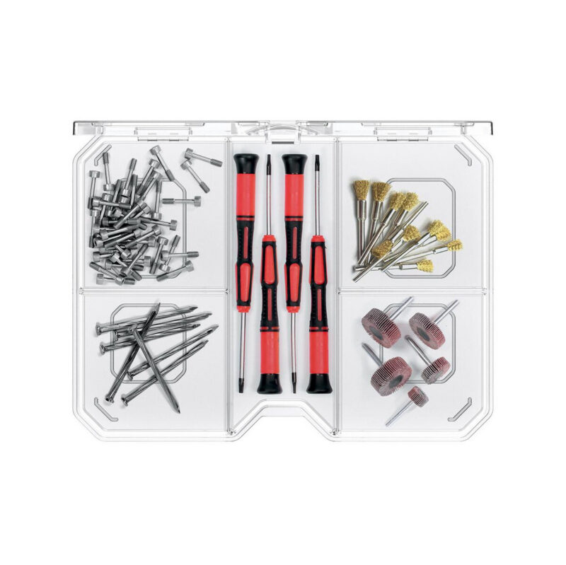 0ea09335e9dc0f21fba82fdf42a82475_original Organizer narzędziowy SQR Box 20 niski KSQ20154 przeźroczysty Kistenberg