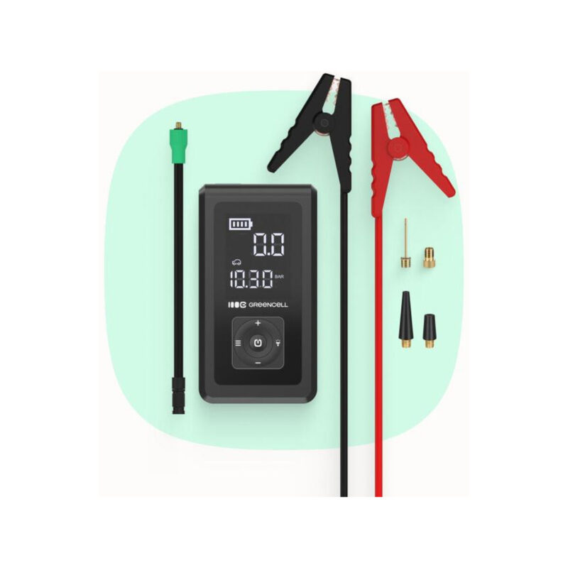 POWERBANK ROZRUSZNIK KOMPRESOR Green Cell PowerBoost Air Car Jump Starter 8000mAh 1000A 150PSI