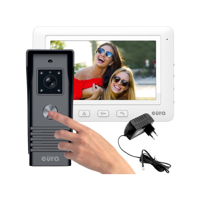 WIDEODOMOFON EURA VDP-45A3 "ALPHA" WHITE