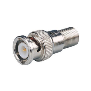 PRZEJŚCIE GNIAZDO F - WTYK BNC