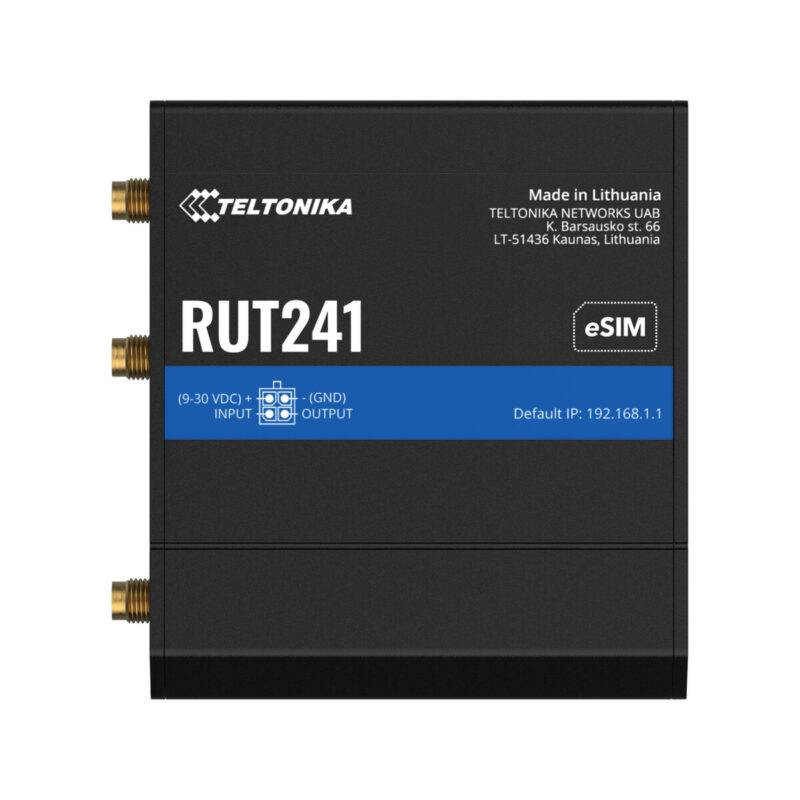 Teltonika RUT241 router przemysłowy 4G / LTE (RUT241010000)