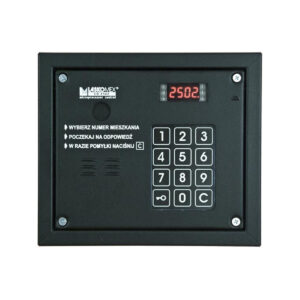 Laskomex CP-2503R czarna Panel audio z czytnikiem kluczy RFID