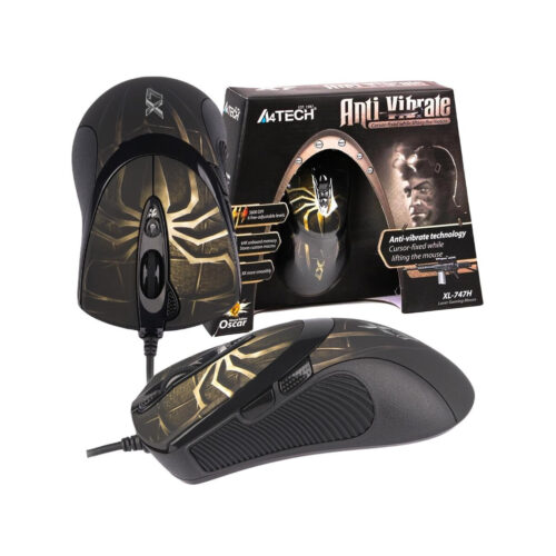 Mysz komputerowa A4tech XGame Laser Oscar X747H Brown Fire