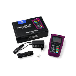 Miernik satelitarny Spacetronik S-22 DVB-S2/S2X IPTV M3U H.265