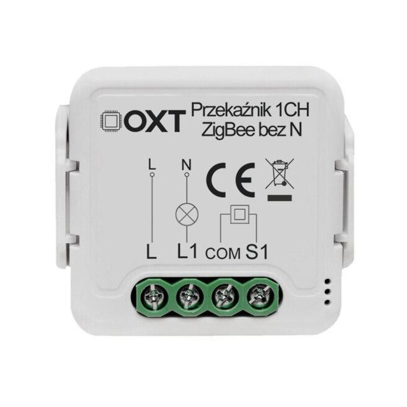 Moduł OXT mini przekaźnik 1 obw. bez N ZigBee TUYA T271