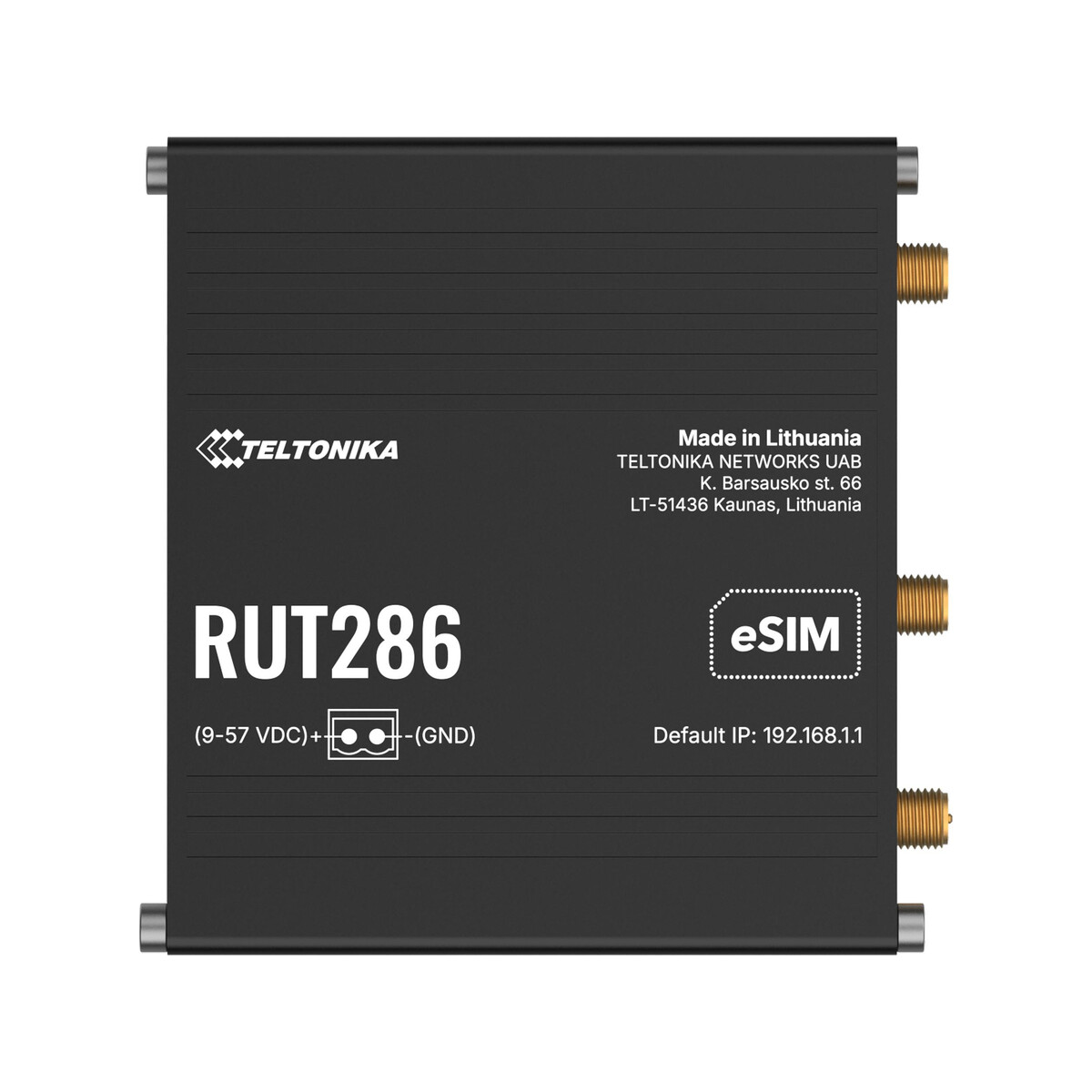 Teltonika RUT286 router przemysłowy 4G / LTE (RUT286AAAAA0)