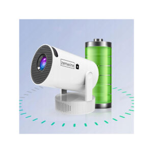 Mini Projektor Android Wifi Rzutnik Full HD Bluetooth z Baterią Zenwire K400