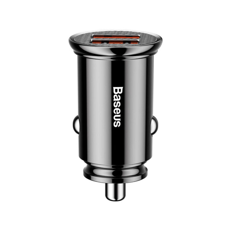 ŁADOWARKA SAMOCHODOWA Baseus Circular CCALL-YD01 30W 5A 2x USB-A QC 3.0