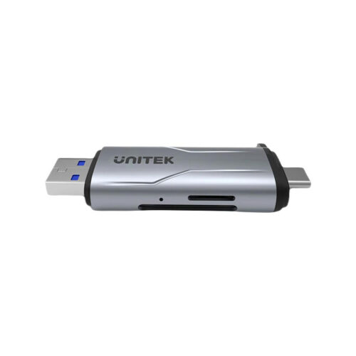 Unitek Czytnik kart SD/microSD USB-A 5Gbps/USB-C