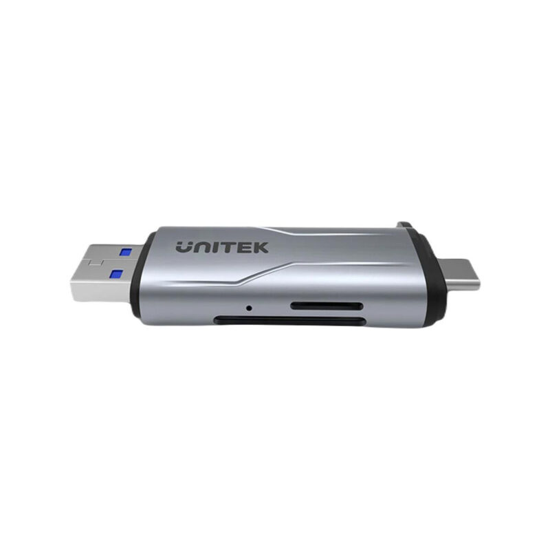 Unitek Czytnik kart SD/microSD USB-A 5Gbps/USB-C